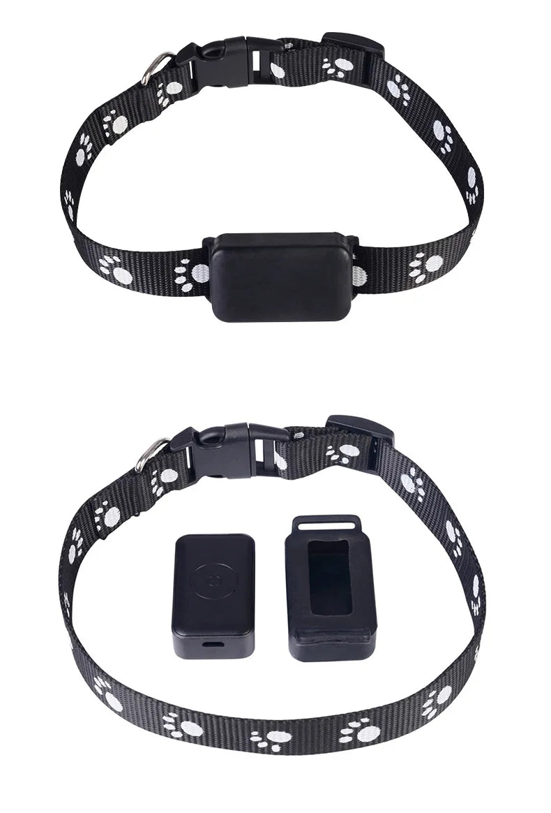 Waterproof GPS Pet Tracker Collar β Adjustable, Real-Time Location, Remote Tracking for Dogs & Cats