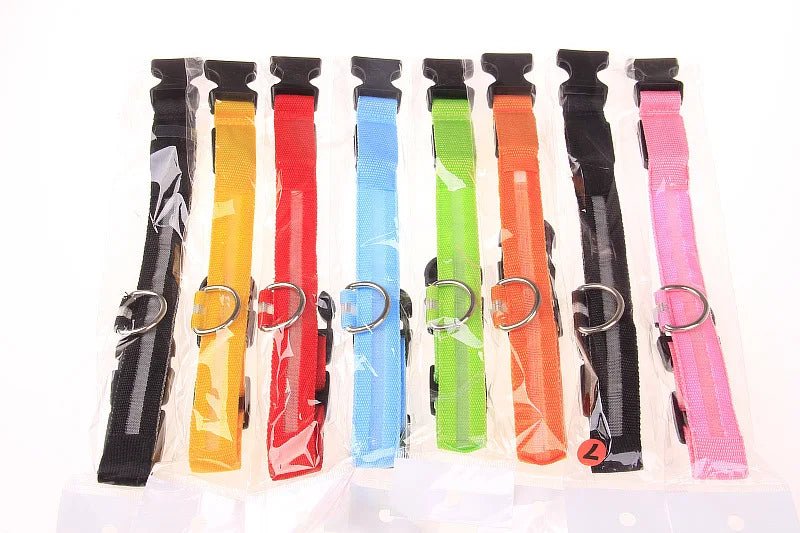 GlowGuard LED Dog Collar