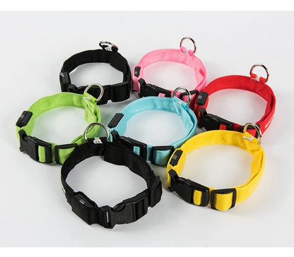 GlowGuard LED Dog Collar