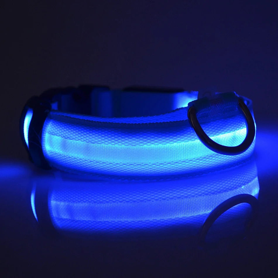 GlowGuard LED Dog Collar
