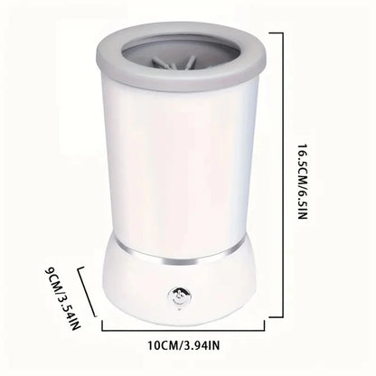 🐾 Pawtimate Clean™ – USB Rechargeable Automatic Dog Paw Washer & Massager with Soft Silicone Bristles