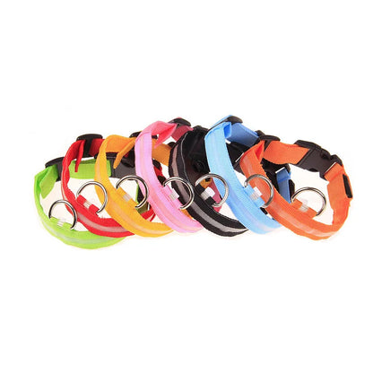 GlowGuard LED Dog Collar